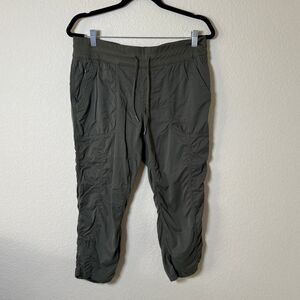 The North Face Aphrodite 2.0 Capri Pants Womens Size Large Olive Green
